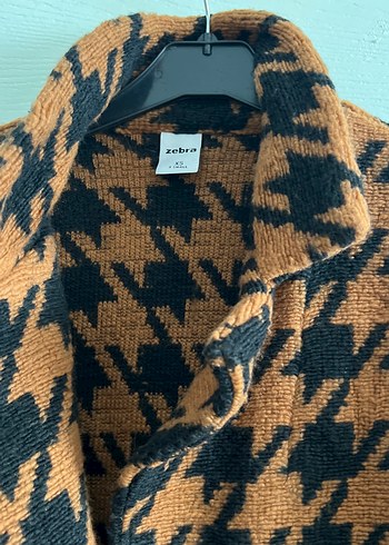 Düğmeli Kahverengi Midi Kadın Kaban - Görsel 5