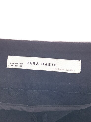 xs Beden siyah Renk Zara Midi Etek %70 İndirimli.