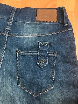 26 Beden mavi Renk Only Denim Jean Şort #Yeni