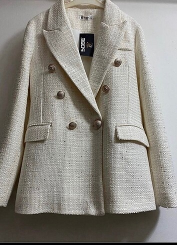 Zara model Ekru pullu ışıltılı blazer ceket#ayeni etiketli