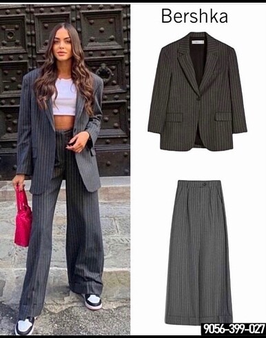 Bershka model şahane blazer takım#yeni etiketli
