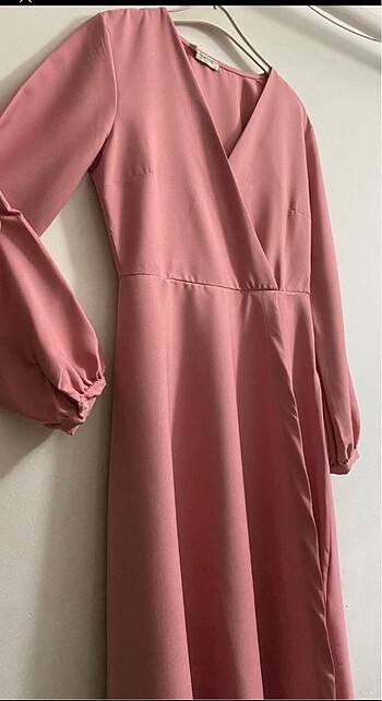 Zara Zara model kruvaze şahane pamuklu elbise#Yeni