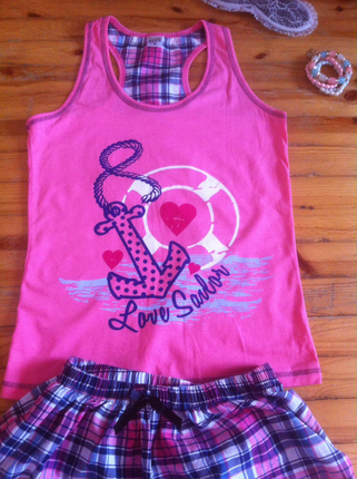 s Beden çeşitli Renk Şortlu çok cici pijama takımı