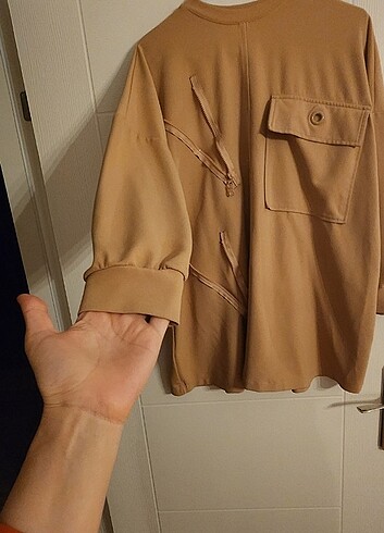 xl Beden camel Renk temiz tunik