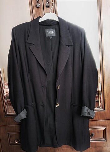 Suud Collection Blazer Siyah Ceket 