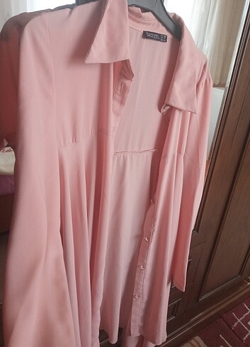 s Beden pembe Renk Pembe Tunik