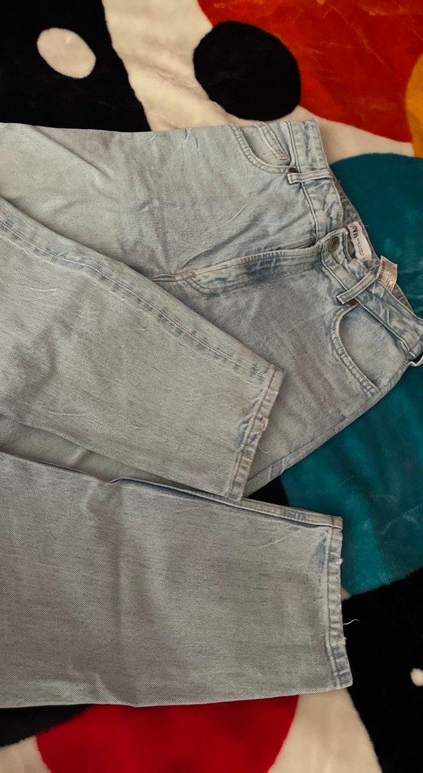 Zara buz mavisi jean - Görsel 2