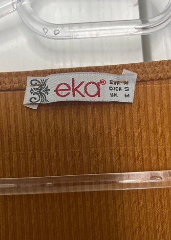 Düğmeli Bej Kadın Uzun Kollu Tişört - Görsel 2