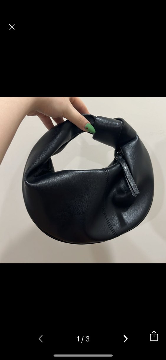 Siyah el çantası - Görsel 2