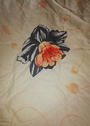 Yatak Örtüsü. Yeni. Çift kişilik. İki taraf desenli. - Görsel 5