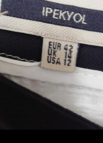 Bayan 42 beden İpek yol etek. - Görsel 3