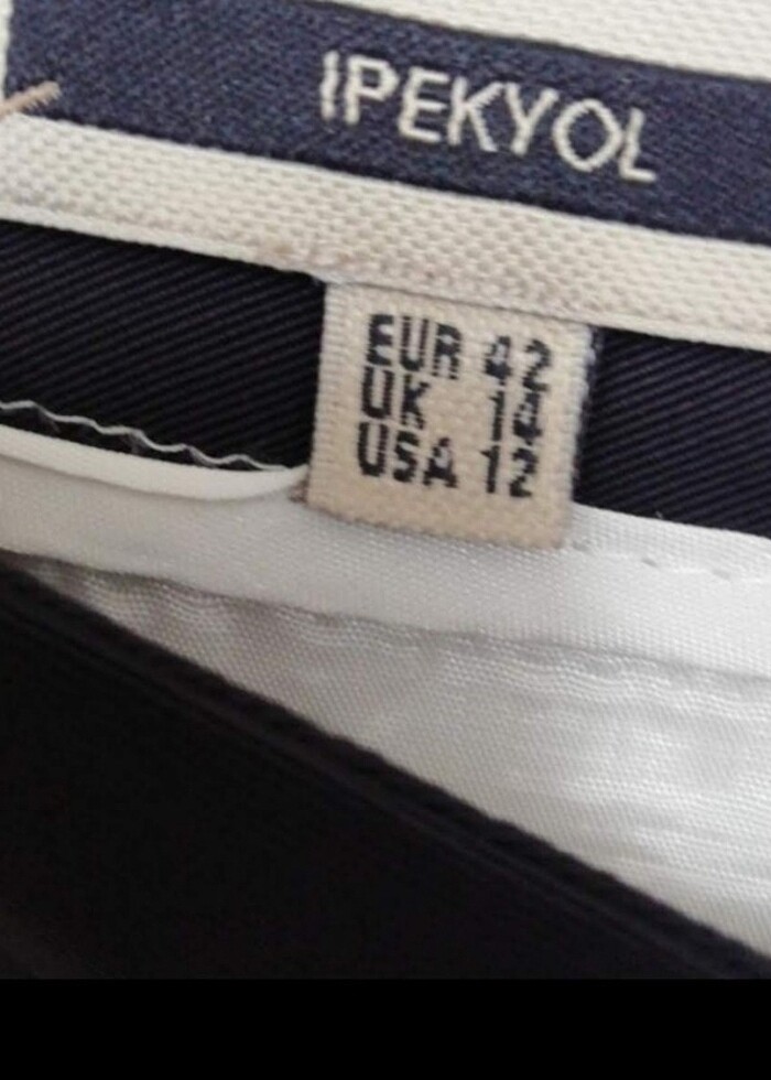 Bayan 42 beden İpek yol etek. - Görsel 3