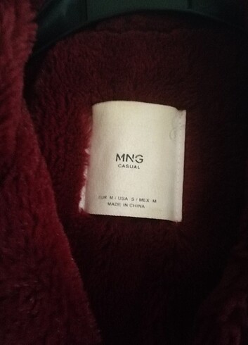 Mango içi fermuarlı kürklü Kaban. - Görsel 7