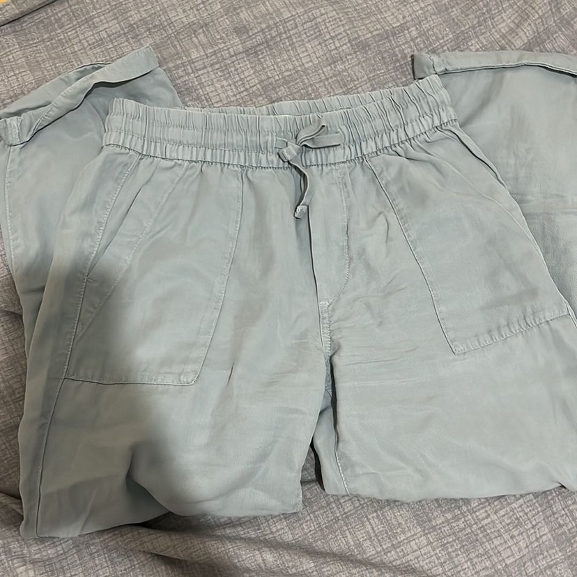 stradivarius keten Pantolon - Görsel 2