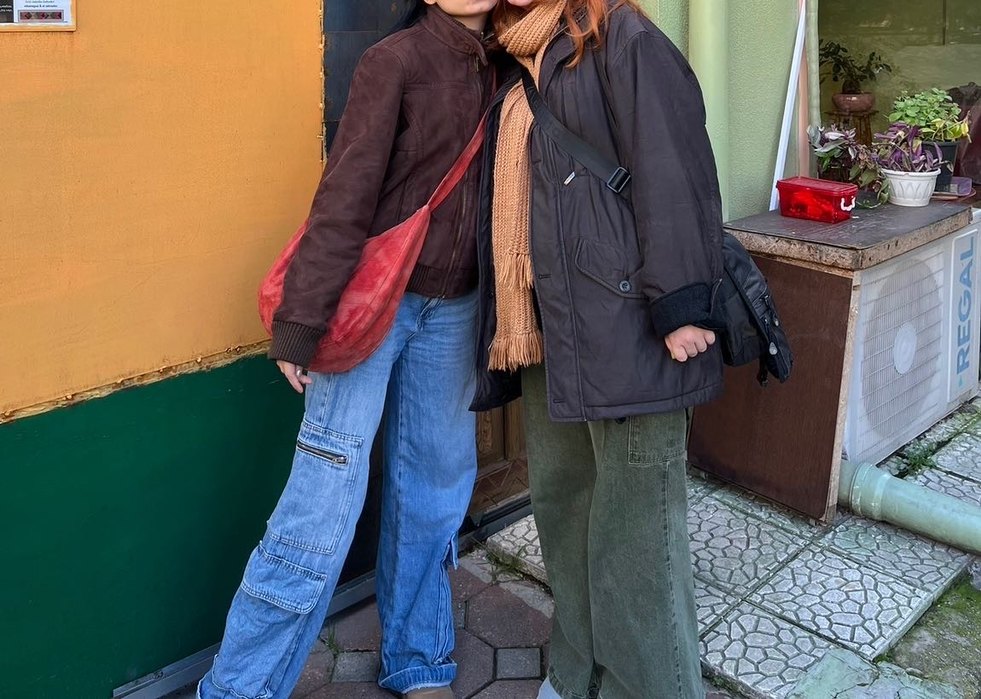 Vintage Kahverengi Süet Ceket - Görsel 3