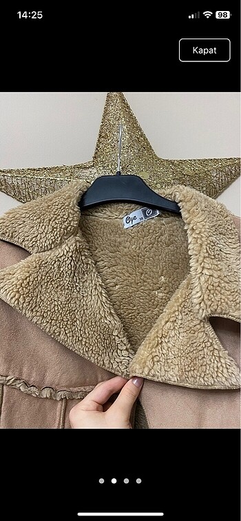 American Vintage vintage kürklü ceket