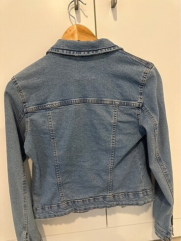s Beden mavi Renk bershka mavi kot denim ceket