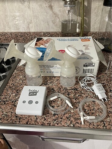 Baby plus çiftli göğüs sağma makinesi