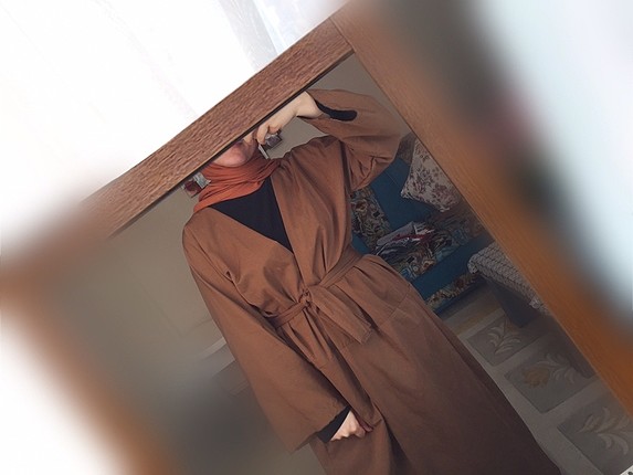 Özel dikim kimono trenç(sıfır ürün)