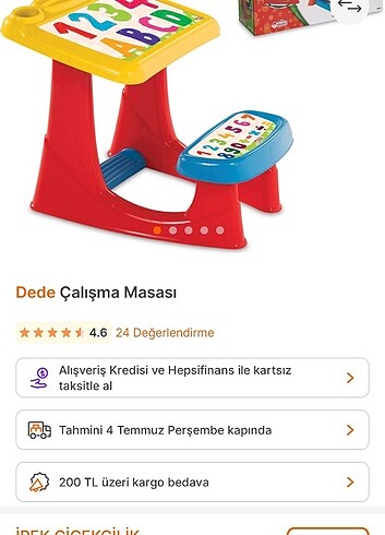 Cocuk çalışma masası