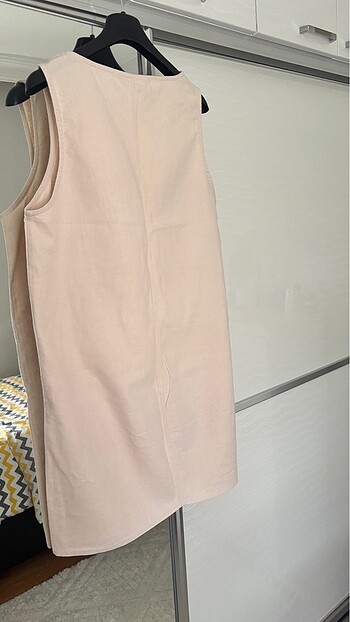 xl Beden camel Renk Elbise