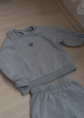 Defacto mavi Kız Çocuk Sweatshirt ve Eşofman Takımı