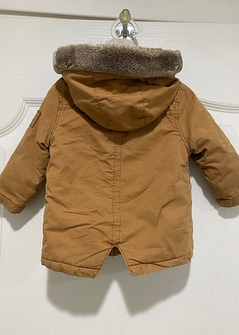 LCW Kahverengi Kürklü Erkek bebek Mont - Görsel 3