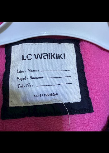 LCW Kapüşonlu Renkli Kürk Detaylı Kız Mont - Görsel 4