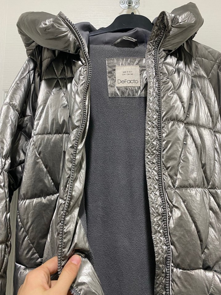 Defacto kız çocuk mont - Görsel 4