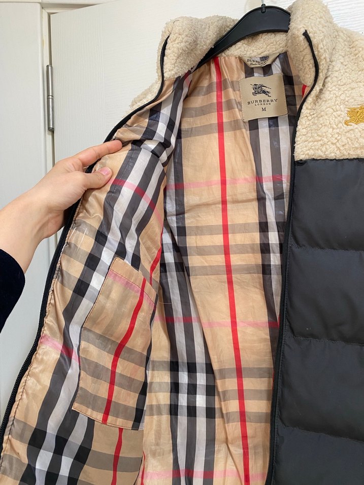 Orijinal burberry kadın yelek - Görsel 3