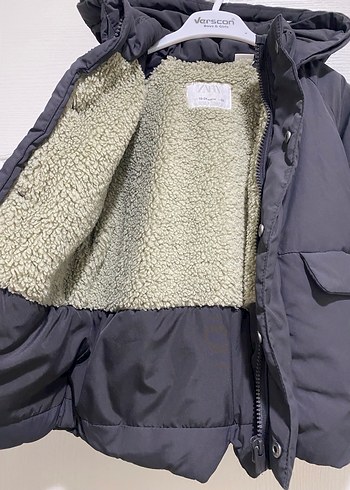 Orijinal kuş tüyü zara erkek çocuk mont - Görsel 2