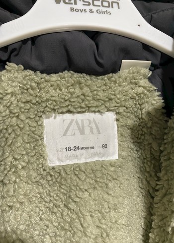 Orijinal kuş tüyü zara erkek çocuk mont - Görsel 3