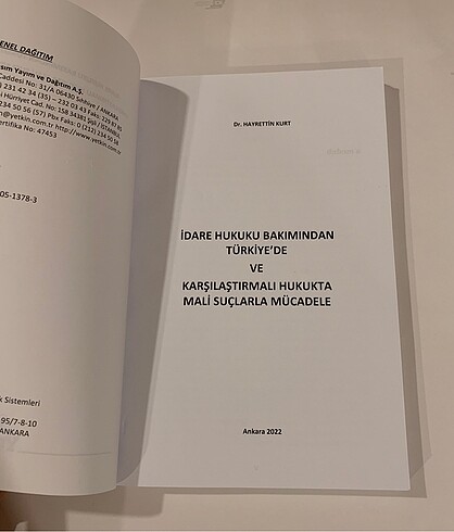 İdare Hukuku Bakımından Türkiye?de ve Karşılaştırmalı Hukukta Ma
