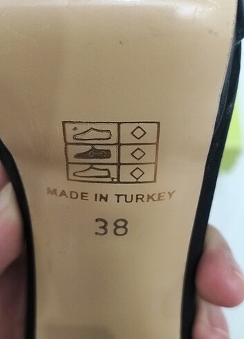 38 Beden siyah Renk Siyah saten topuklu ayakkabı