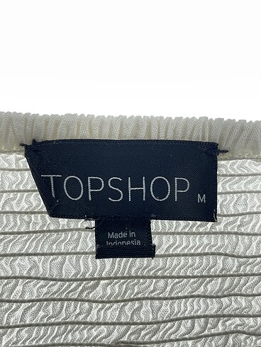 m Beden beyaz Renk Topshop Bluz %70 İndirimli.
