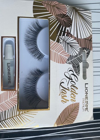 Lionesse Golden Lash Parlak Bej Takma Kirpik - Görsel 2