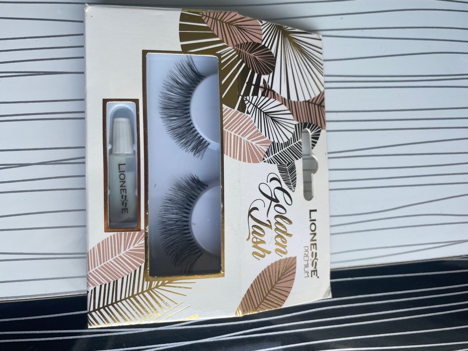 Lionesse Golden Lash Parlak Bej Takma Kirpik - Görsel 4