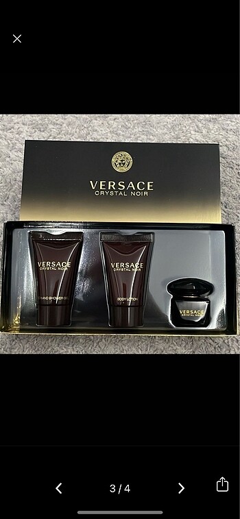 Versace Cristal noirDelux set