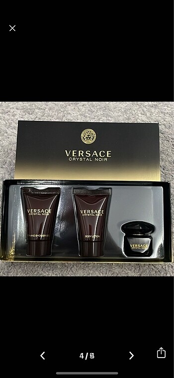 Beden Versace Cristal noirDelux set
