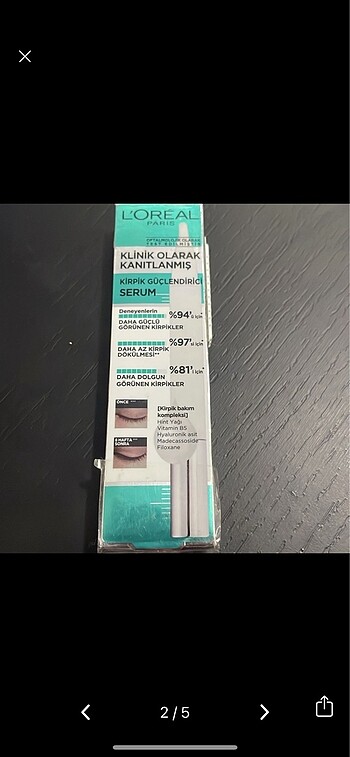 Loreal Paris Loreal kırpık serumu