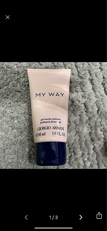 Armani my way shower jel