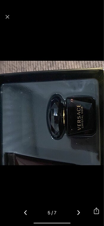Beden Renk Versace Cristal noir delüx kadın parfüm