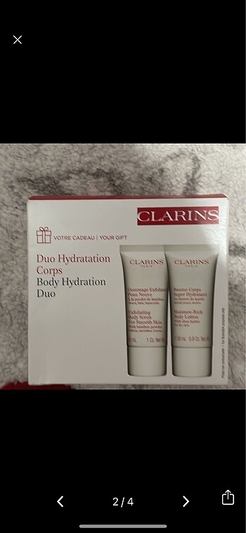 Clarins vücut bakım seti - Görsel 2