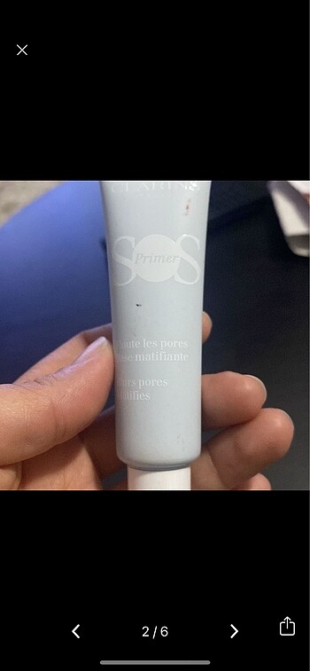 Beden Clarins sos primer baz