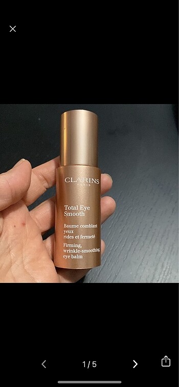 Clarins göz kremi - Görsel 4