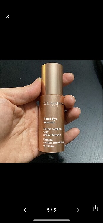 Clarins göz kremi - Görsel 5