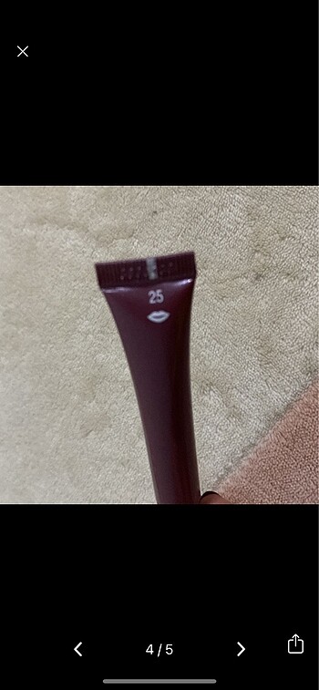 Beden bordo Renk Clarins lip perfector lipgloss
