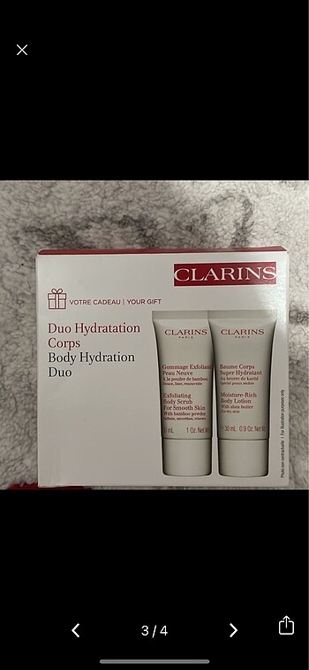 Clarins vücut bakım seti - Görsel 5