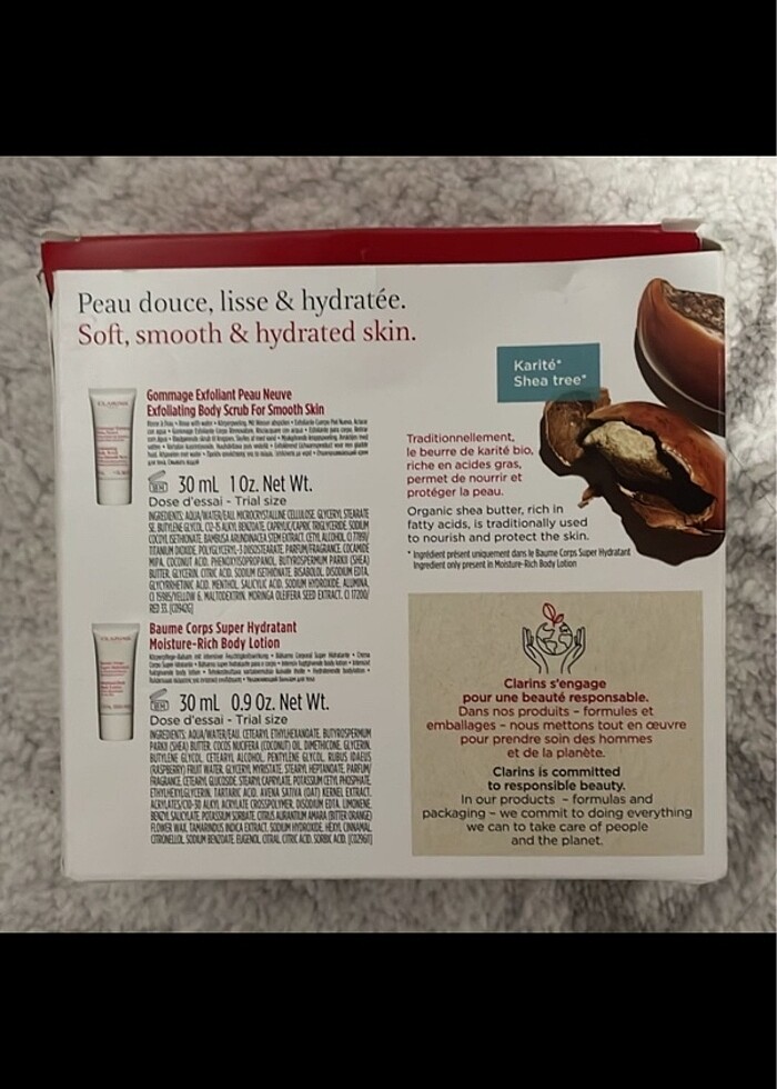 Clarins vücut bakım seti - Görsel 4