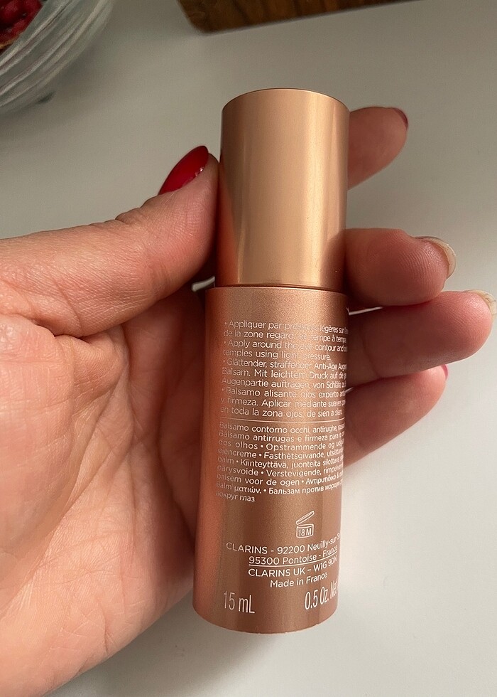 Clarins göz kremi - Görsel 4